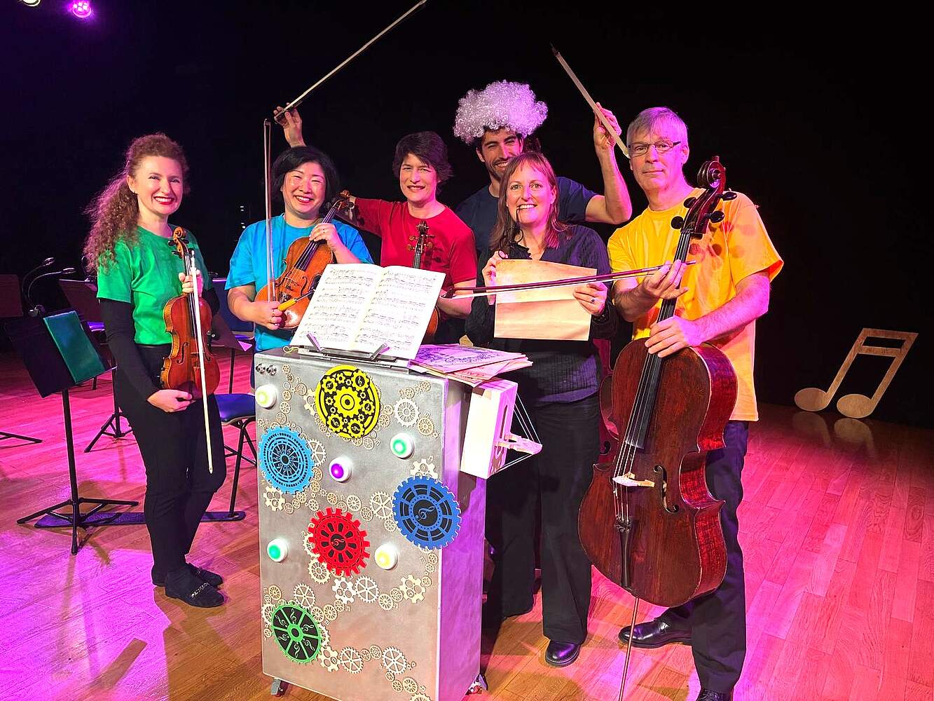 Concert pour petites oreilles "La Fabrique à sons" à l'Auditorium de Florimont