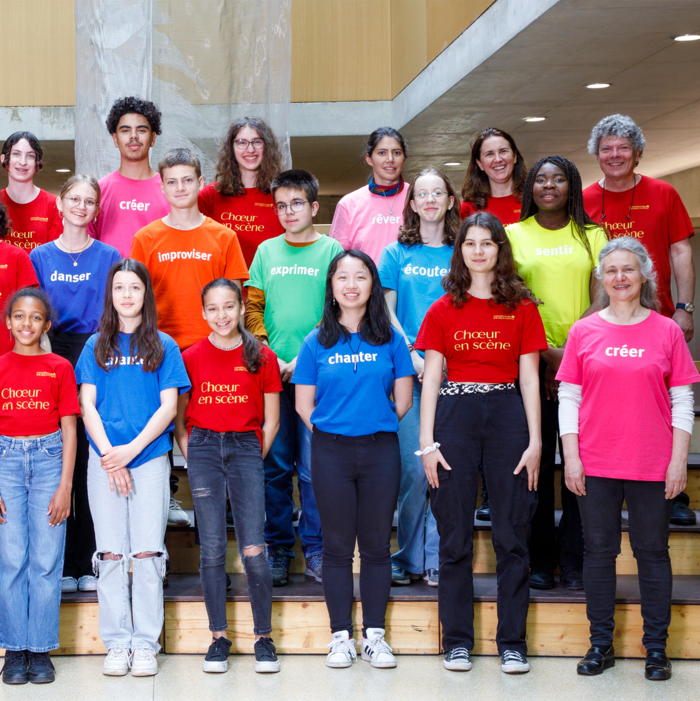 Chœur d'enfants et d'adolescent.e.s de l'Institut Jaques-Dalcroze Chœur d'enfants et d'adolescent.e.s de l'Institut Jaques-Dalcroze