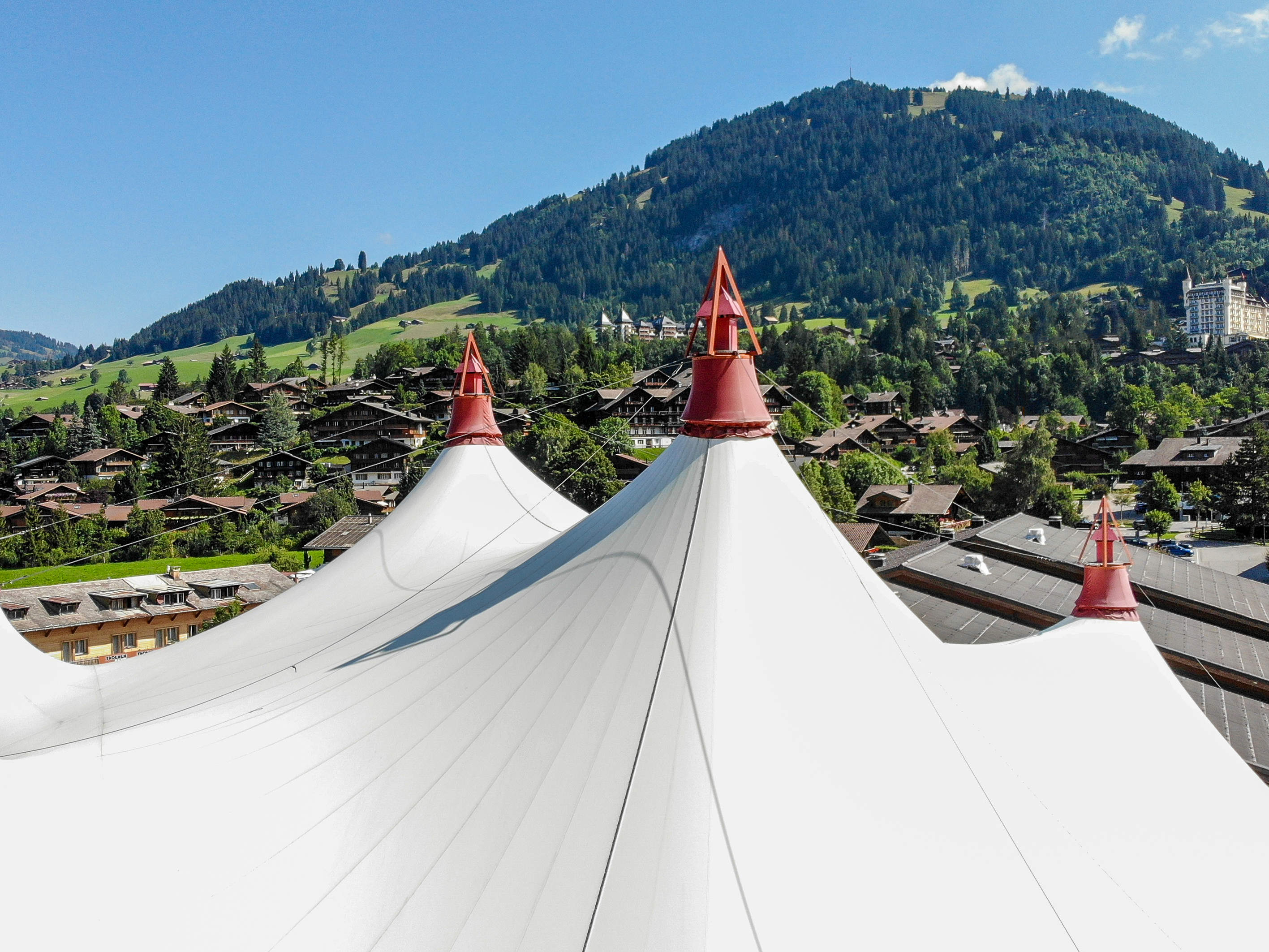 Gstaad Menuhin Festival - Tente du festival