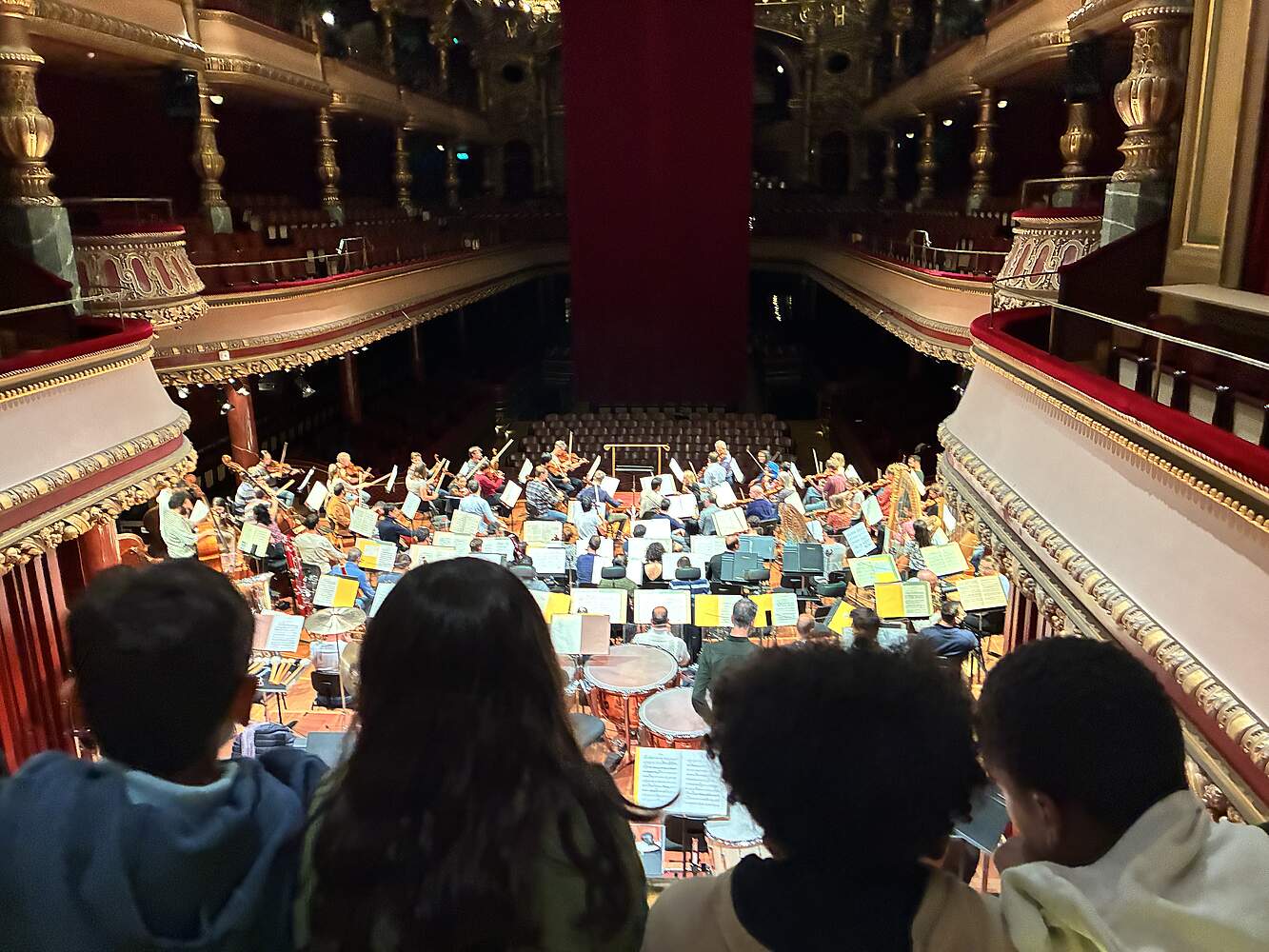 Visite de classe à une répétition de l'OSR